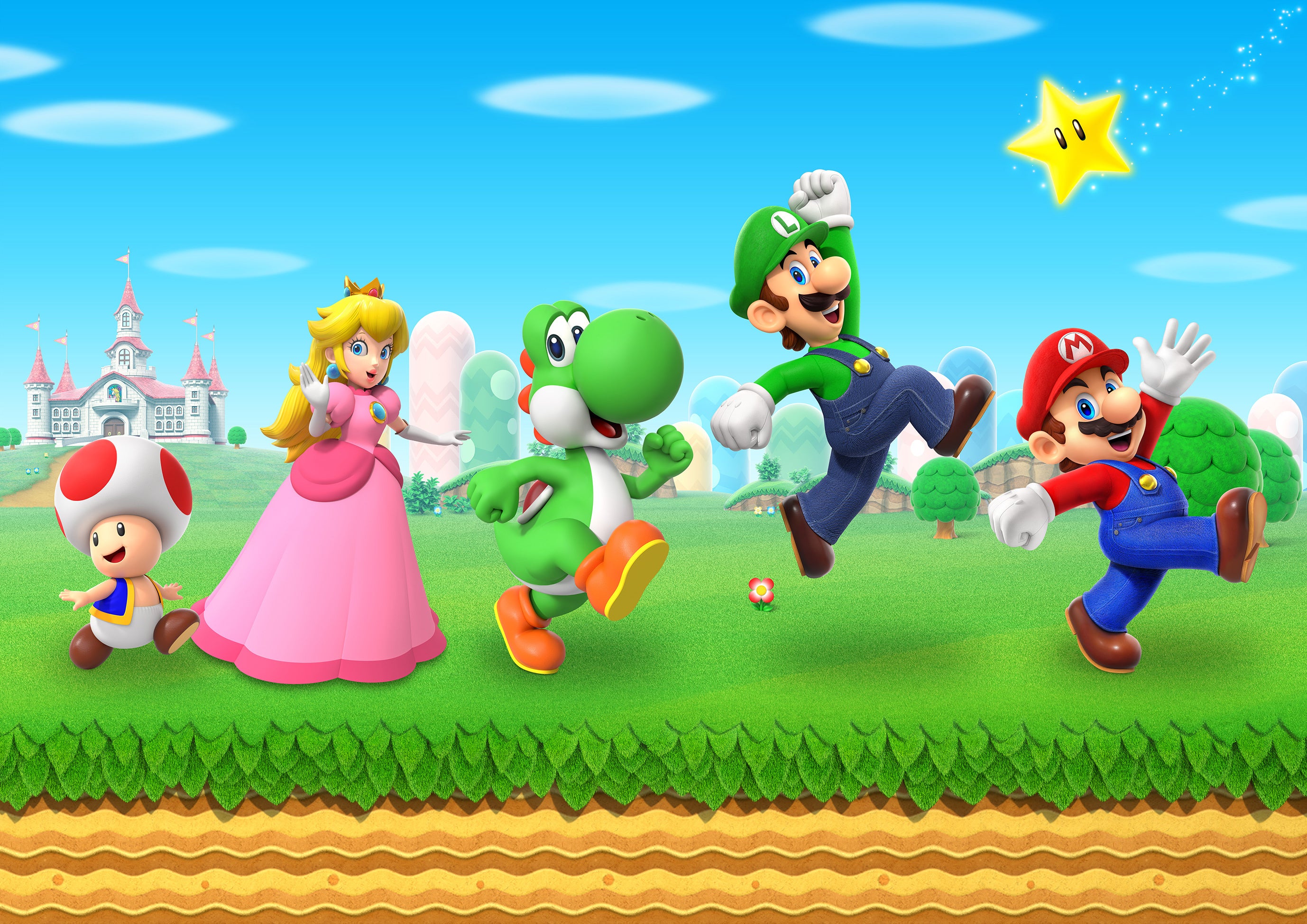 マリオ・ヨッシー・ルイージ